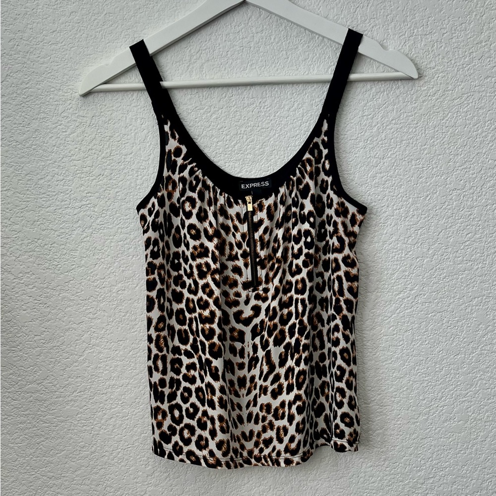 Express Leopard Print Cami